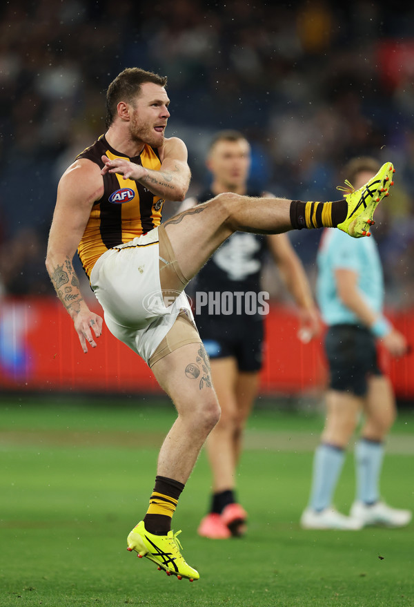 AFL 2025 Round 02 - Carlton v Hawthorn - A-57964765