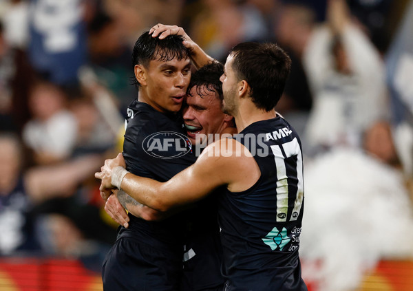 AFL 2025 Round 02 - Carlton v Hawthorn - A-57964774