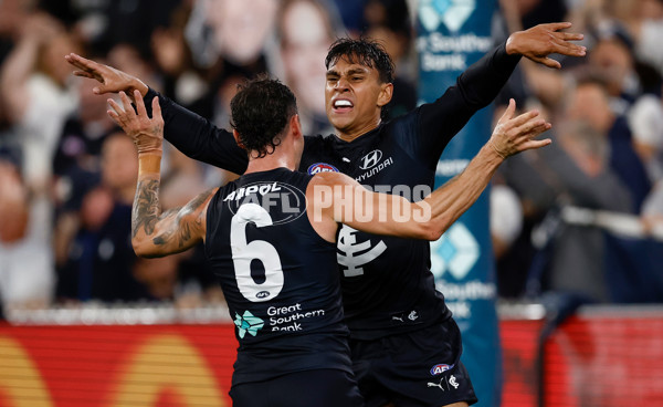 AFL 2025 Round 02 - Carlton v Hawthorn - A-57964777