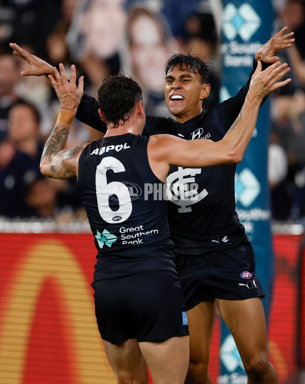 AFL 2025 Round 02 - Carlton v Hawthorn - A-57964778