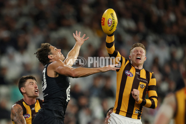 AFL 2025 Round 02 - Carlton v Hawthorn - A-57964784