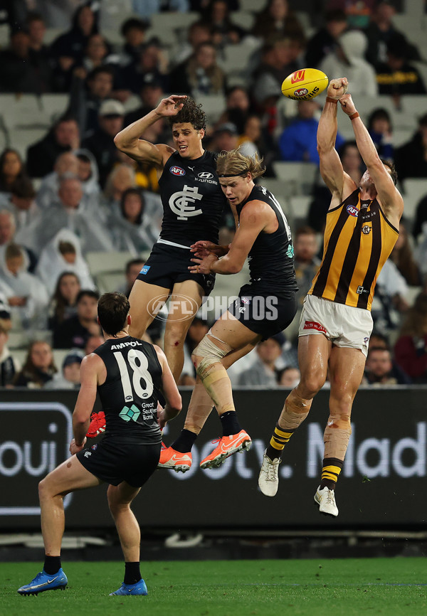 AFL 2025 Round 02 - Carlton v Hawthorn - A-57964797