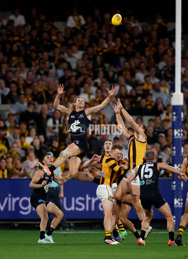 AFL 2025 Round 02 - Carlton v Hawthorn - A-57968455
