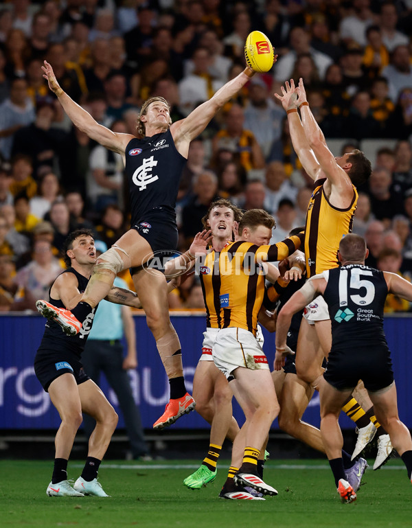 AFL 2025 Round 02 - Carlton v Hawthorn - A-57968459