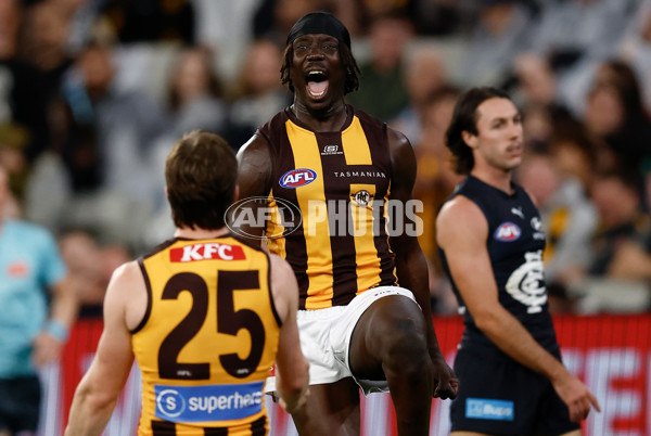 AFL 2025 Round 02 - Carlton v Hawthorn - A-57968468