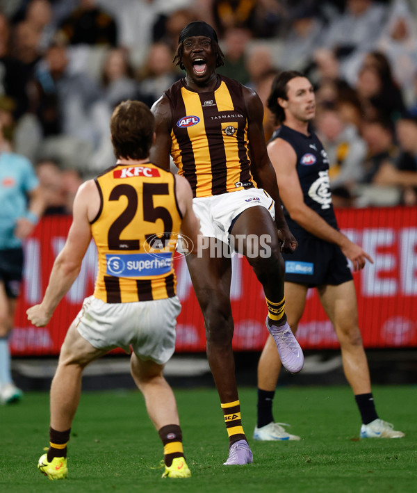 AFL 2025 Round 02 - Carlton v Hawthorn - A-57968469
