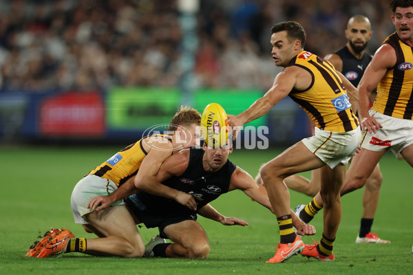 AFL 2025 Round 02 - Carlton v Hawthorn - A-57968480