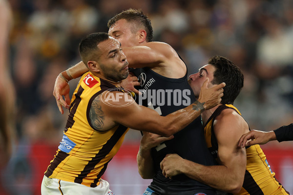 AFL 2025 Round 02 - Carlton v Hawthorn - A-57968489