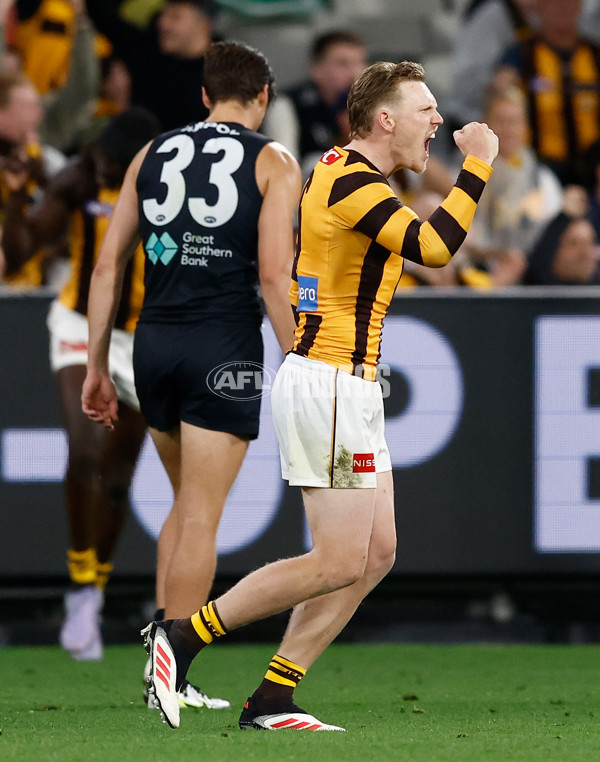 AFL 2025 Round 02 - Carlton v Hawthorn - A-57975069