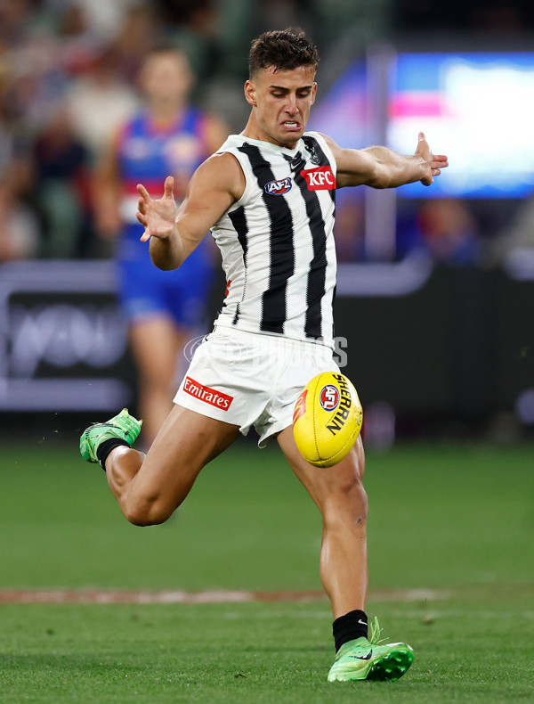 AFL 2025 Round 02 - Footscray v Collingwood - A-57985987