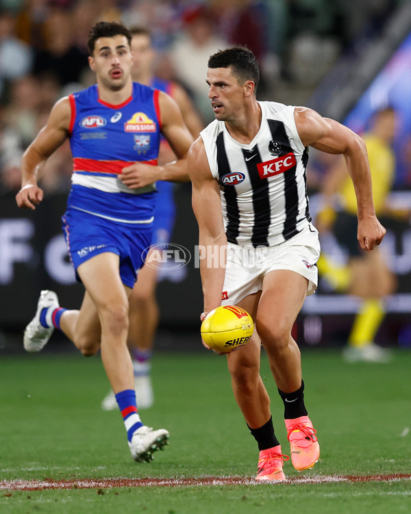 AFL 2025 Round 02 - Footscray v Collingwood - A-57987739