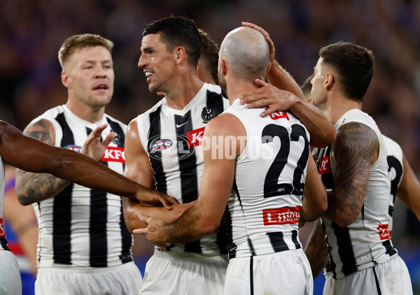 AFL 2025 Round 02 - Footscray v Collingwood - A-57987772