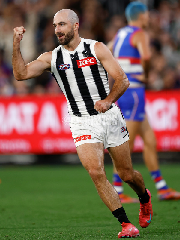 AFL 2025 Round 02 - Footscray v Collingwood - A-57987776