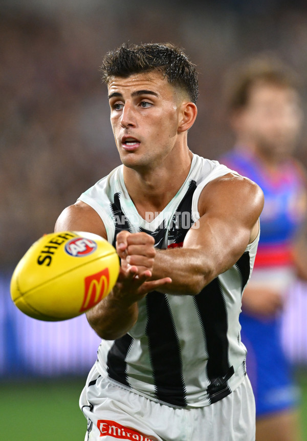 AFL 2025 Round 02 - Footscray v Collingwood - A-57987794
