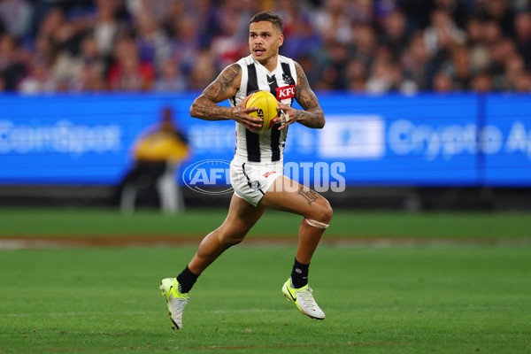 AFL 2025 Round 02 - Footscray v Collingwood - A-57993786