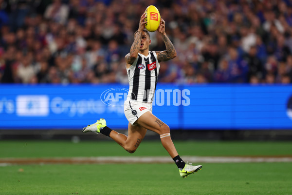 AFL 2025 Round 02 - Footscray v Collingwood - A-57993787