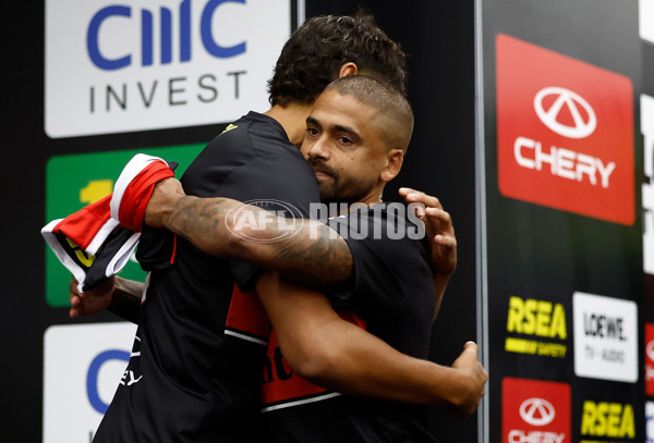 AFL 2025 Round 02 - St Kilda v Geelong - A-58015762