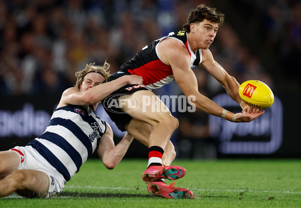 AFL 2025 Round 02 - St Kilda v Geelong - A-58021235