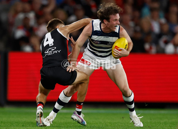 AFL 2025 Round 02 - St Kilda v Geelong - A-58021247