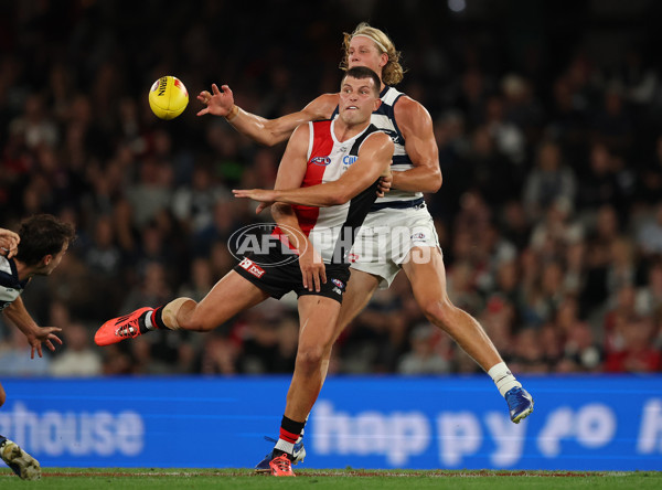 AFL 2025 Round 02 - St Kilda v Geelong - A-58021871