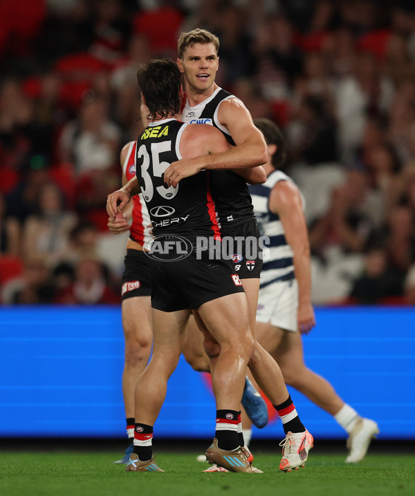 AFL 2025 Round 02 - St Kilda v Geelong - A-58023909