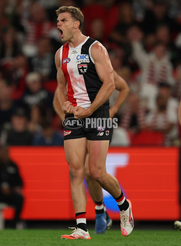 AFL 2025 Round 02 - St Kilda v Geelong - A-58023911