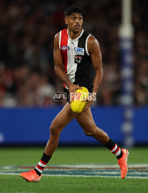 AFL 2025 Round 02 - St Kilda v Geelong - A-58026474