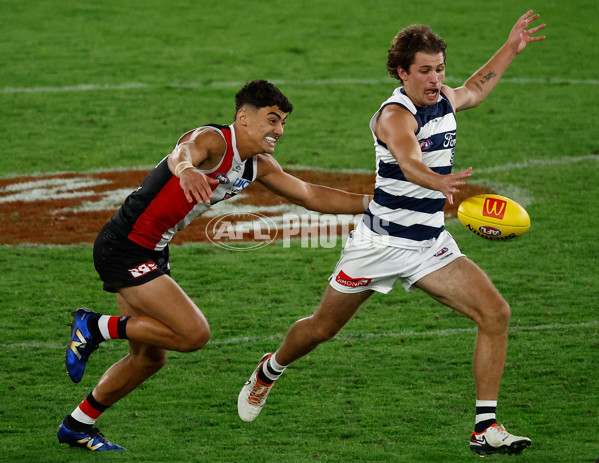 AFL 2025 Round 02 - St Kilda v Geelong - A-58026491