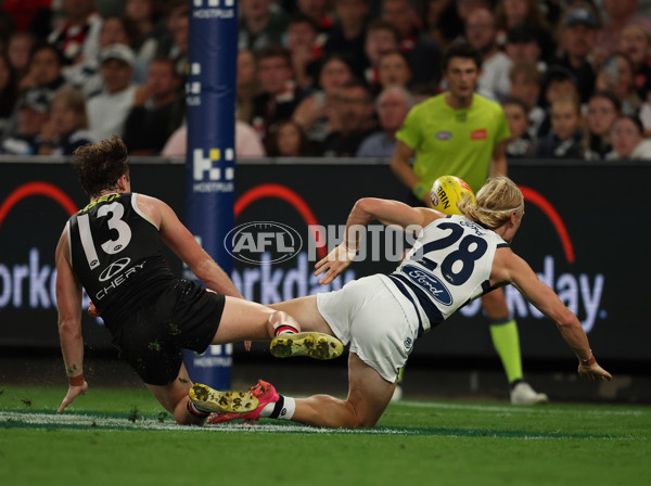 AFL 2025 Round 02 - St Kilda v Geelong - A-58029154