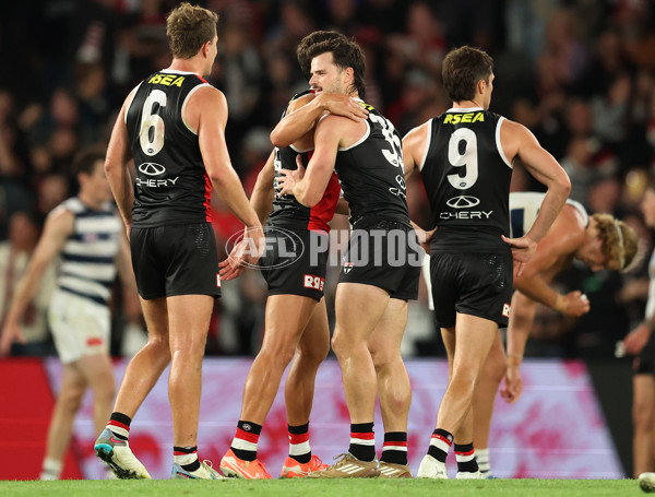 AFL 2025 Round 02 - St Kilda v Geelong - A-58029164