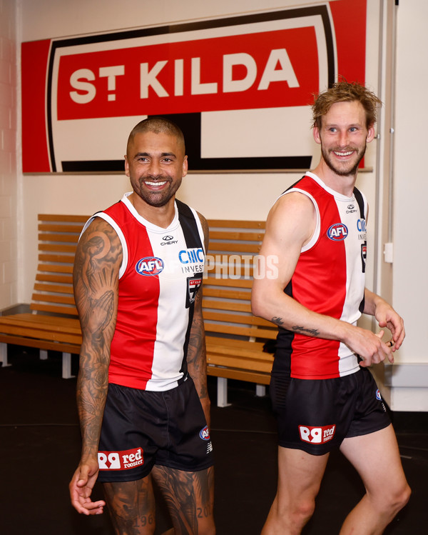 AFL 2025 Round 02 - St Kilda v Geelong - A-58029691