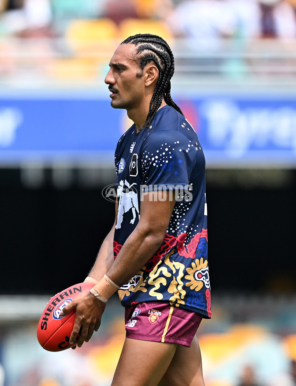 AFL 2025 Round 02 - Brisbane v West Coast - A-58032096