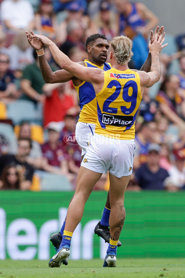 AFL 2025 Round 02 - Brisbane v West Coast - A-58032128