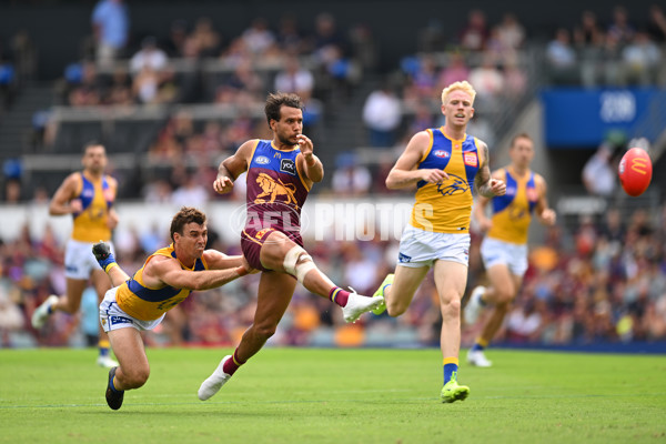 AFL 2025 Round 02 - Brisbane v West Coast - A-58032160