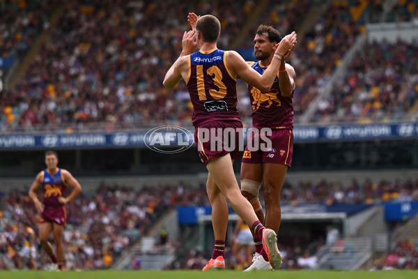 AFL 2025 Round 02 - Brisbane v West Coast - A-58032173