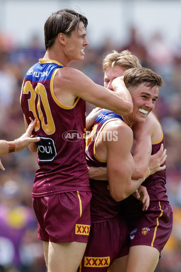 AFL 2025 Round 02 - Brisbane v West Coast - A-58034703