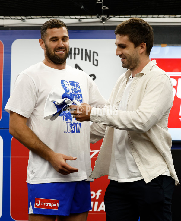 AFL 2025 Round 02 - North Melbourne v Melbourne - A-58034714