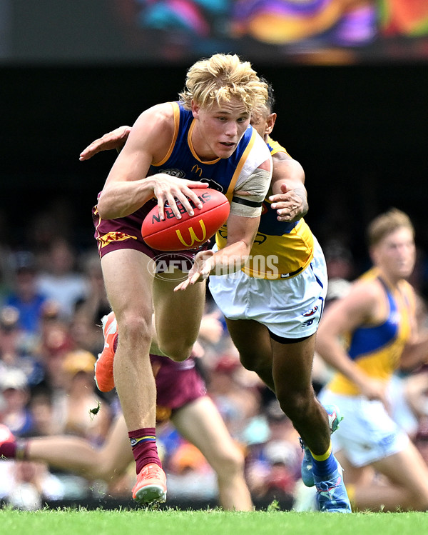 AFL 2025 Round 02 - Brisbane v West Coast - A-58034752