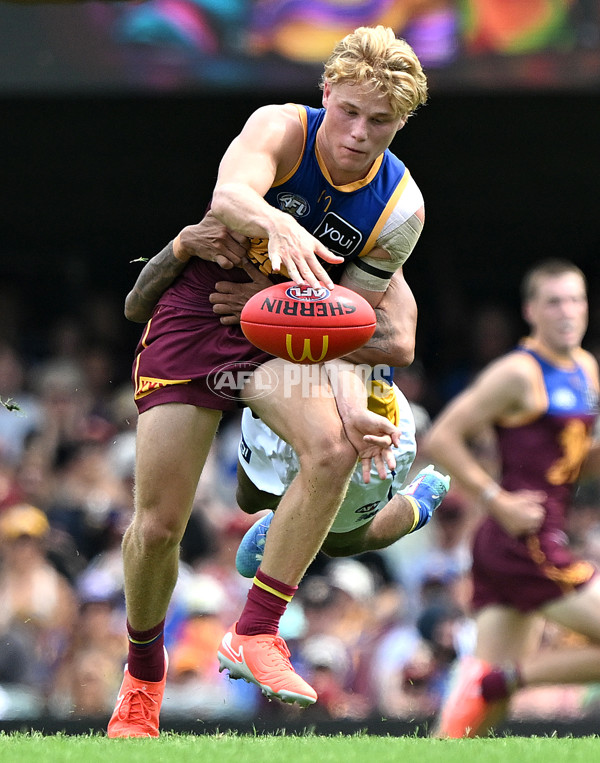 AFL 2025 Round 02 - Brisbane v West Coast - A-58034754