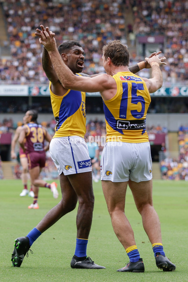 AFL 2025 Round 02 - Brisbane v West Coast - A-58034905