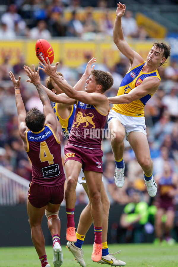 AFL 2025 Round 02 - Brisbane v West Coast - A-58034946