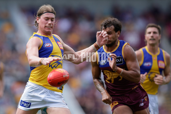 AFL 2025 Round 02 - Brisbane v West Coast - A-58034972