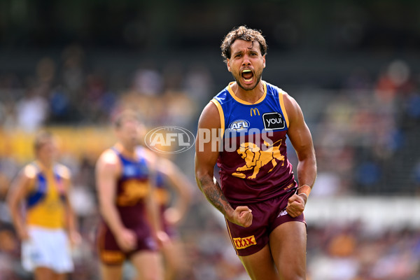 AFL 2025 Round 02 - Brisbane v West Coast - A-58037181
