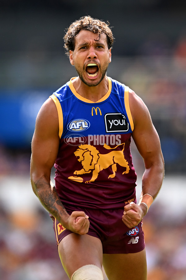 AFL 2025 Round 02 - Brisbane v West Coast - A-58037182