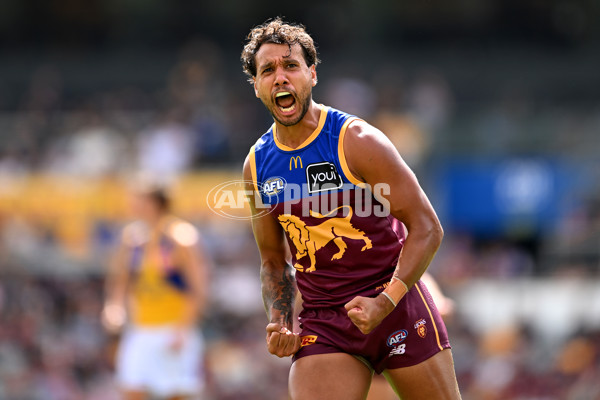 AFL 2025 Round 02 - Brisbane v West Coast - A-58037185