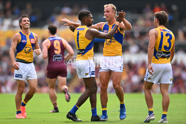 AFL 2025 Round 02 - Brisbane v West Coast - A-58037768
