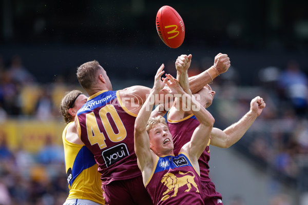 AFL 2025 Round 02 - Brisbane v West Coast - A-58037777