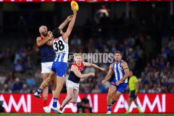 AFL 2025 Round 02 - North Melbourne v Melbourne - A-58037819