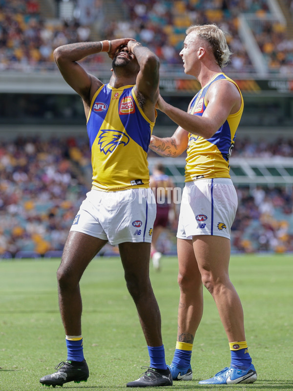 AFL 2025 Round 02 - Brisbane v West Coast - A-58037827