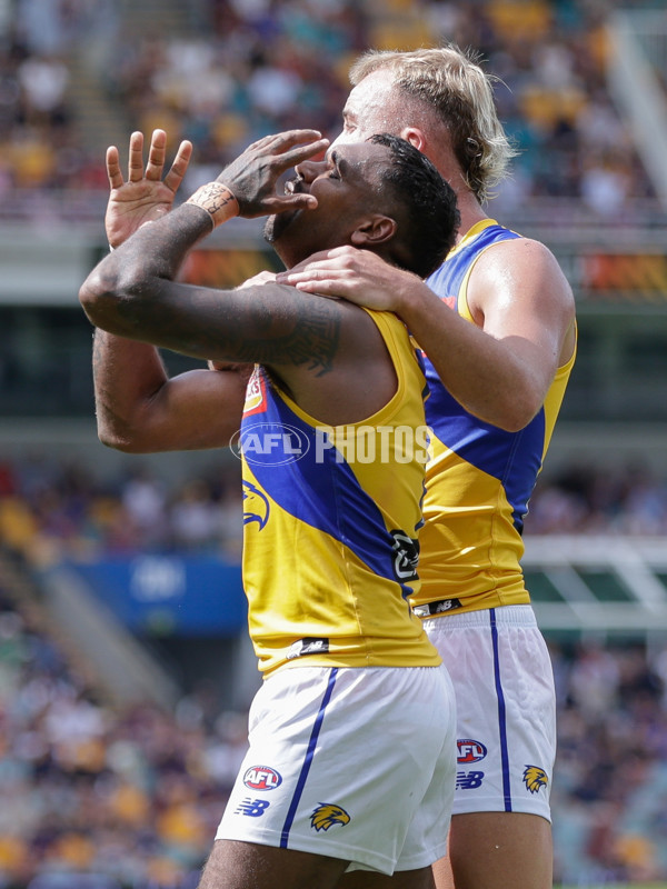 AFL 2025 Round 02 - Brisbane v West Coast - A-58037828